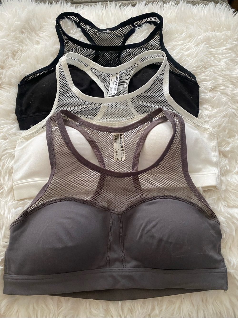 Bundle of six sports bras! Small